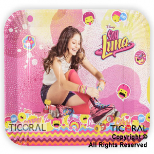 SOY LUNA BANDEJA RECTANGULAR X 6